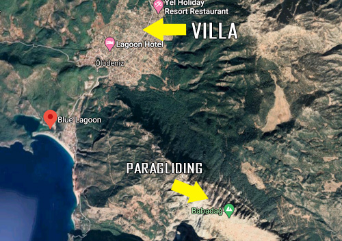 location of Babadag mountain 